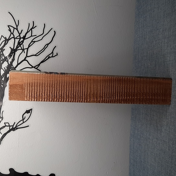 Box Sign Shelf Sitter Wall Hanging Golden Retriever USA Flag Patriotic American - Picture 4 of 4